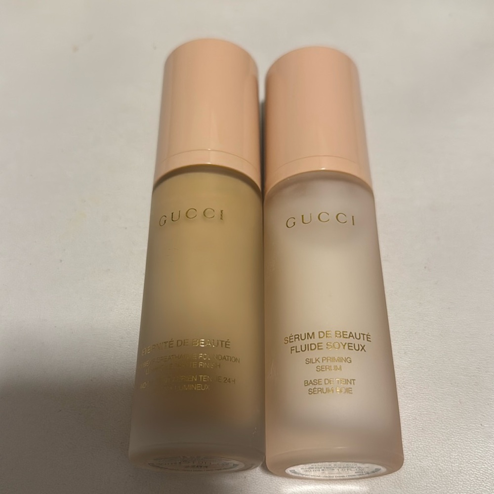 New Gucci foundation and primer